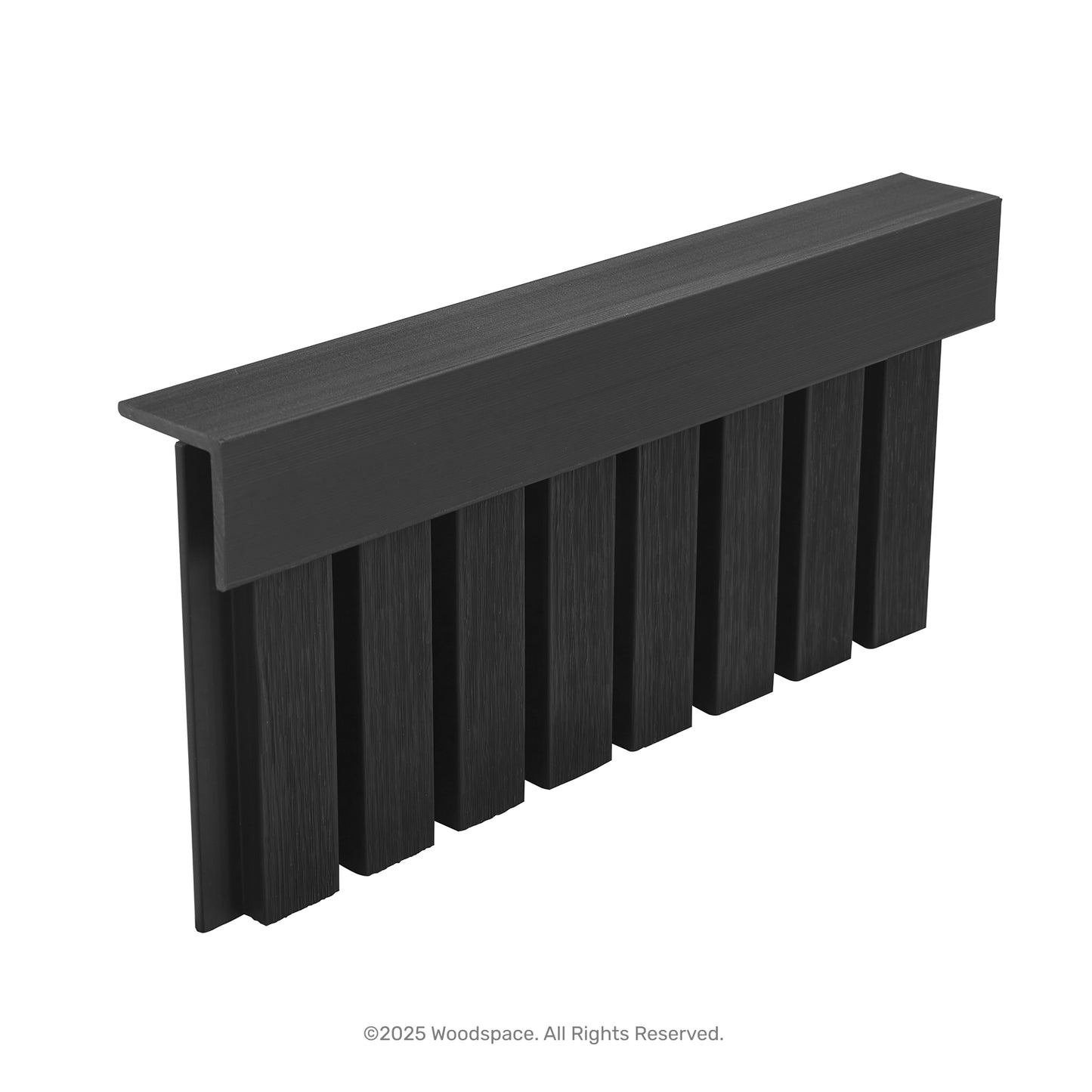 Black - Outdoor Cladding Edge Trim