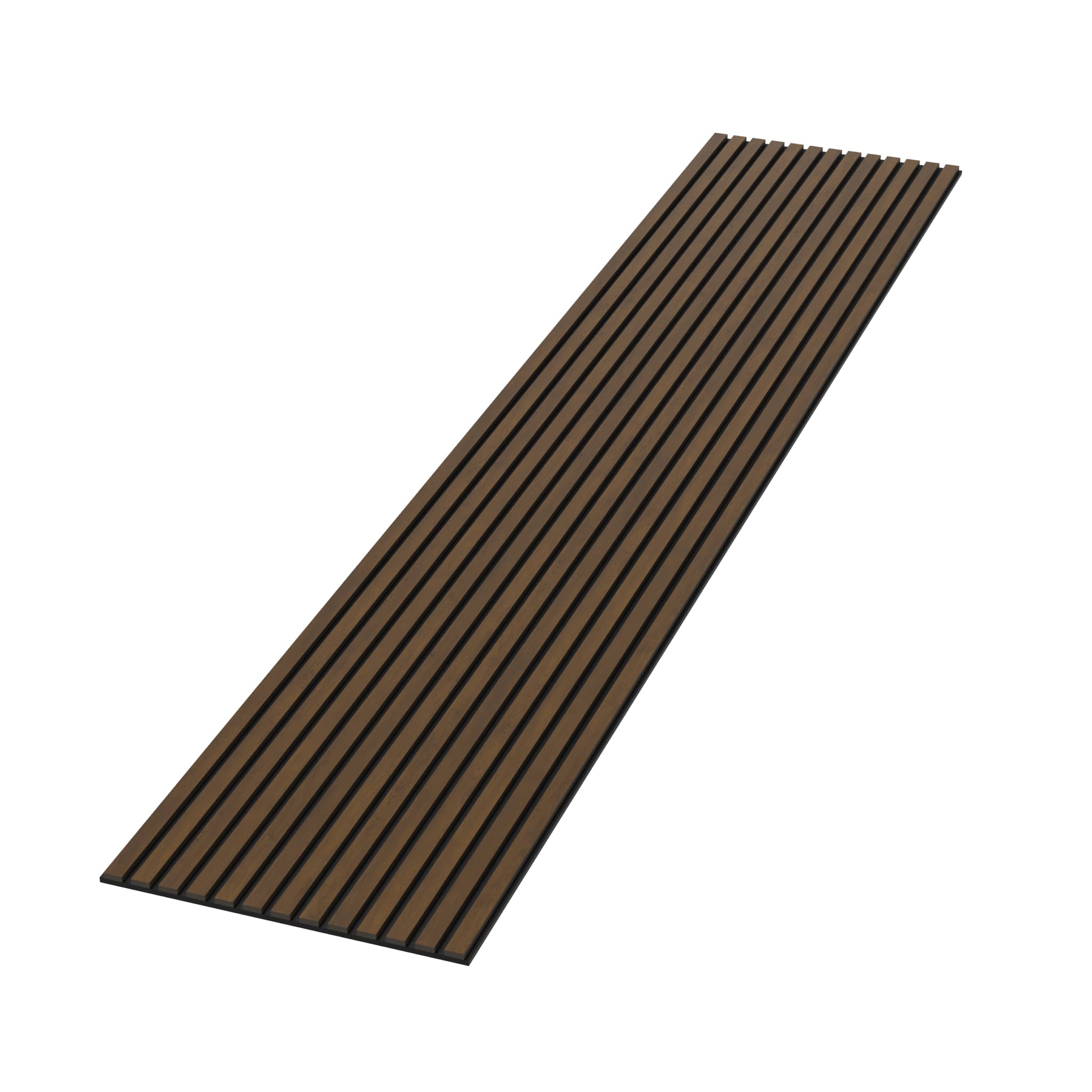 Brown Acouwood® on Black Felt Acoustic Wood Wall Panels