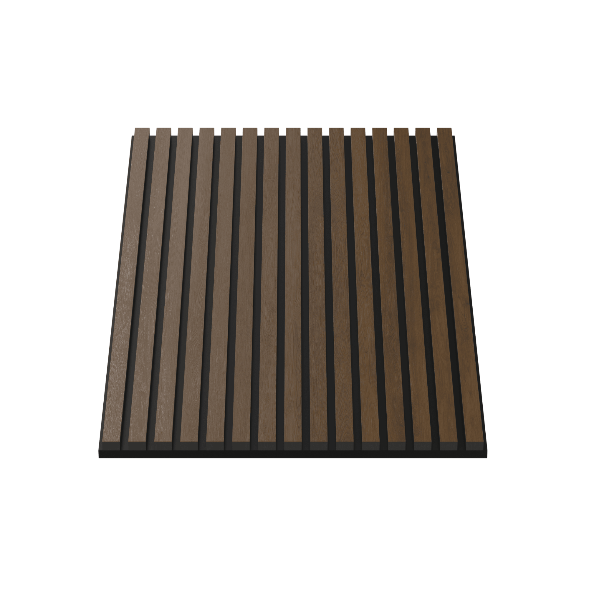 Brown Acouwood® on Black Felt Acoustic Wood Wall Panels
