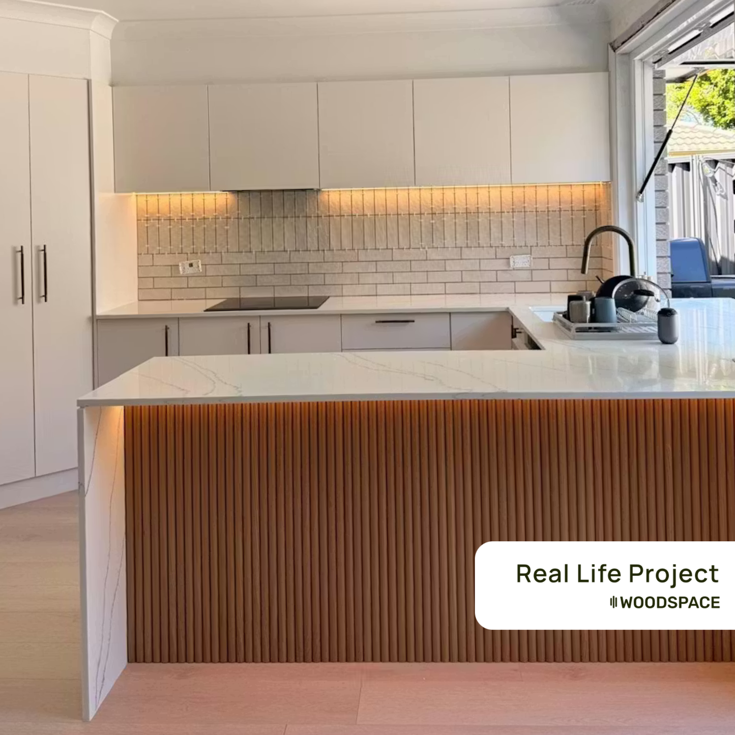 Natural Oak - Round 25mm (Flexo™ Timber)
