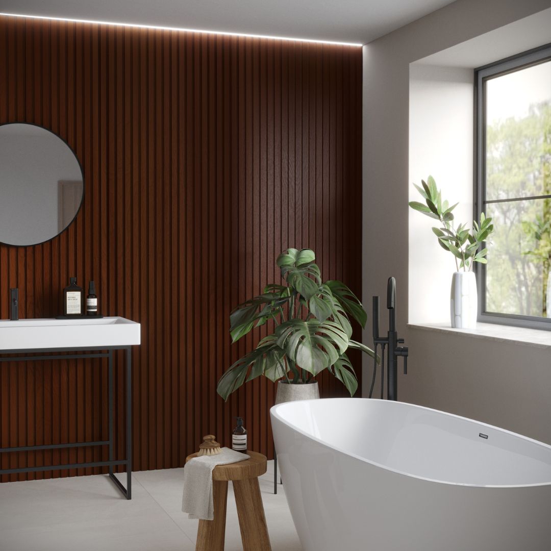 Jarrah Slat Wall Panel