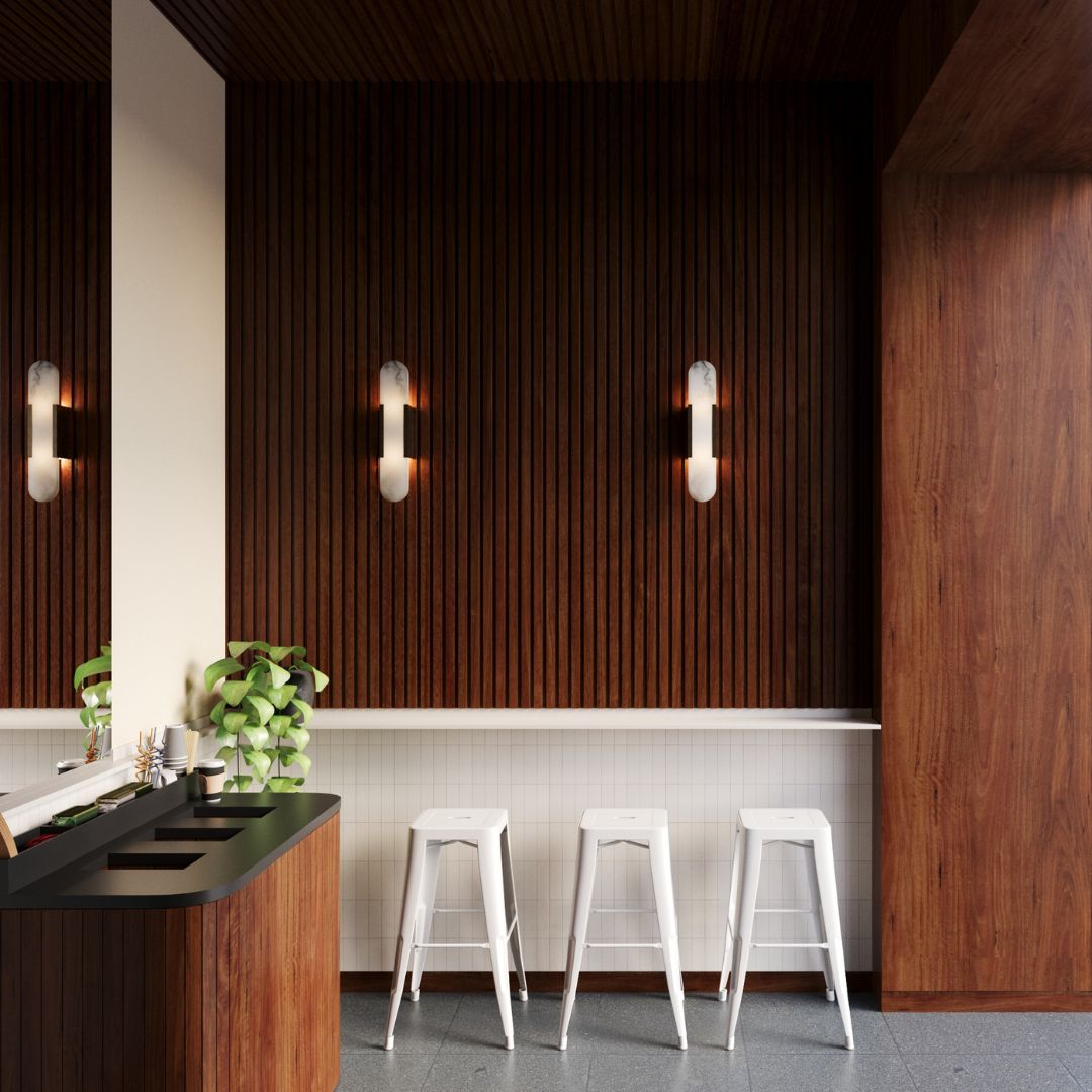 Jarrah Slat Wall Panel