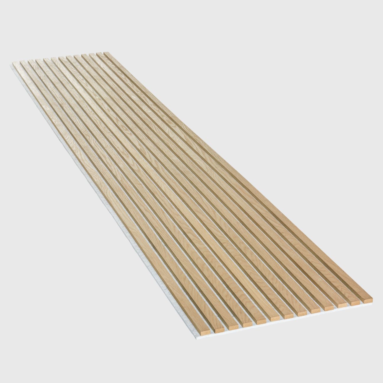 Natural Oak on Light Acouwood® Wood Wall Panels - Pre-order 10th Nov