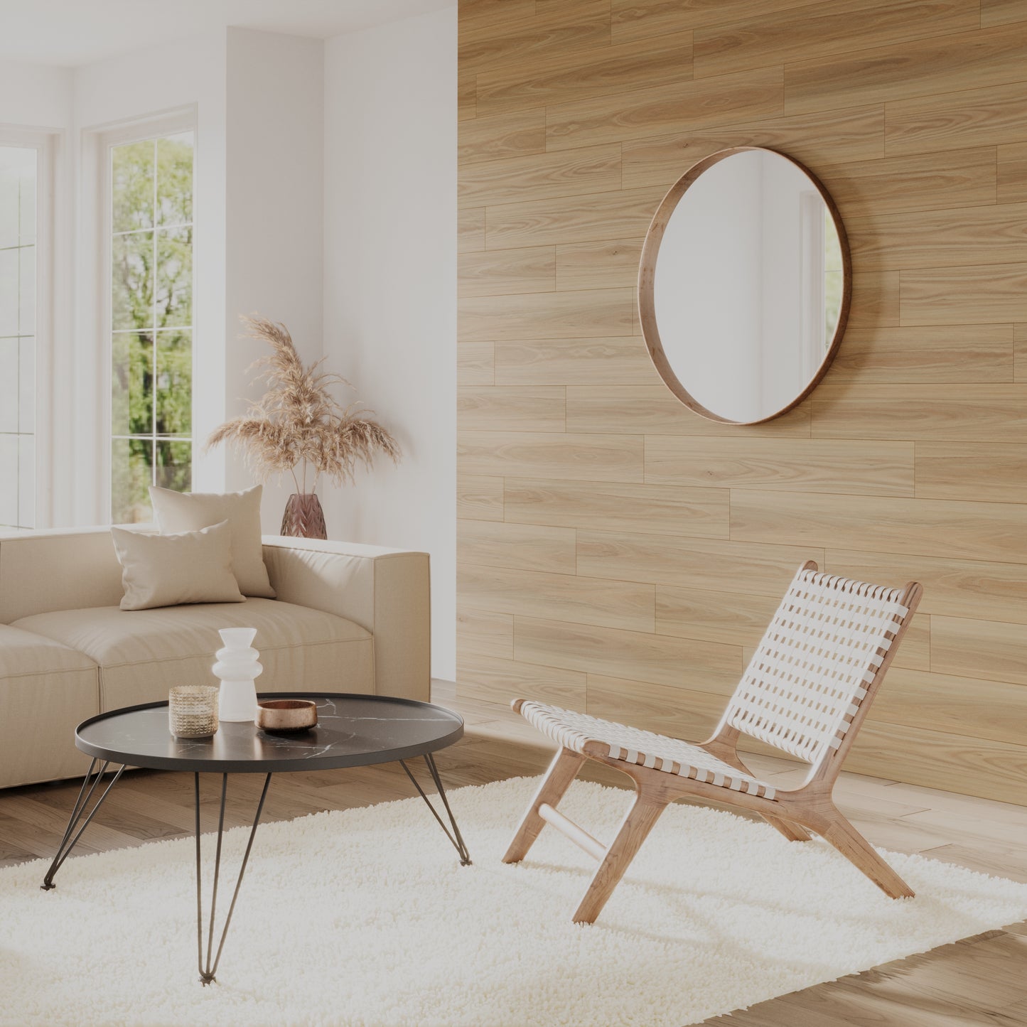 Designwood - Timber-Design Wall Panelling - Light Blackbutt
