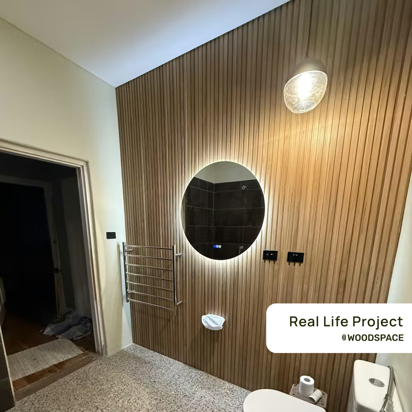 Blackbutt - Waterproof Slat Pro Wall Panel