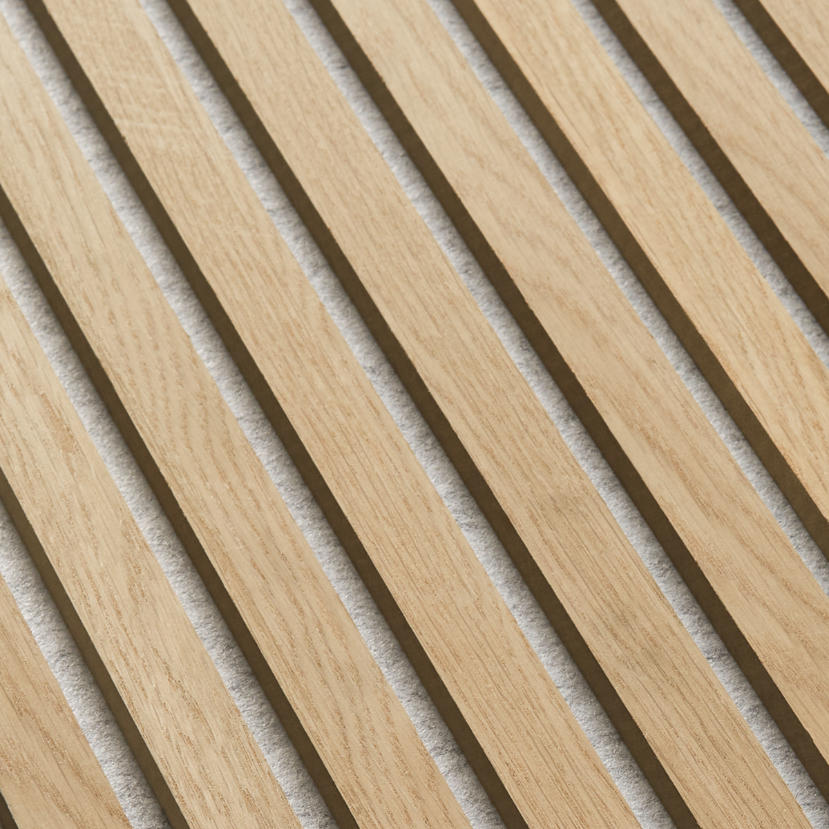 Natural oak (on light felt) Acouwood® Wood Wall Panels