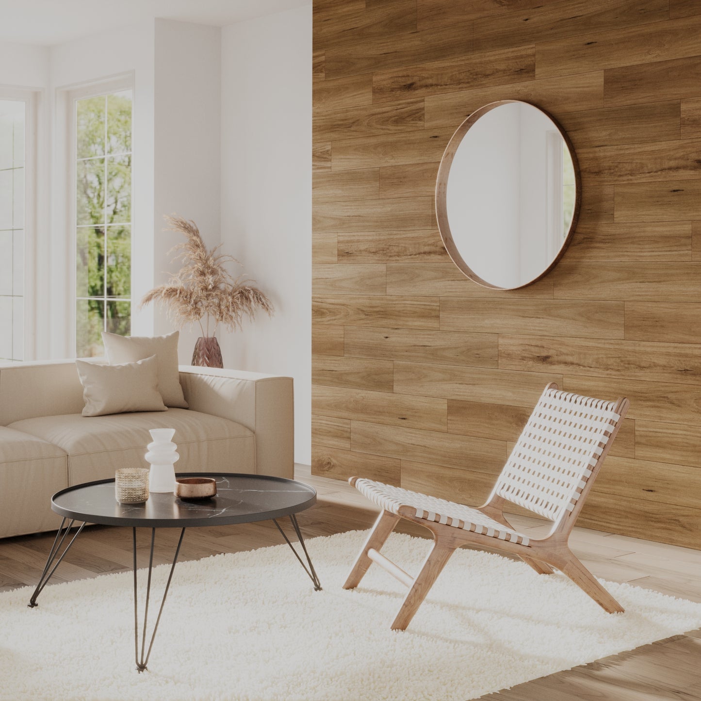 Designwood - Timber-Design Wall Panelling - Natural Blackbutt