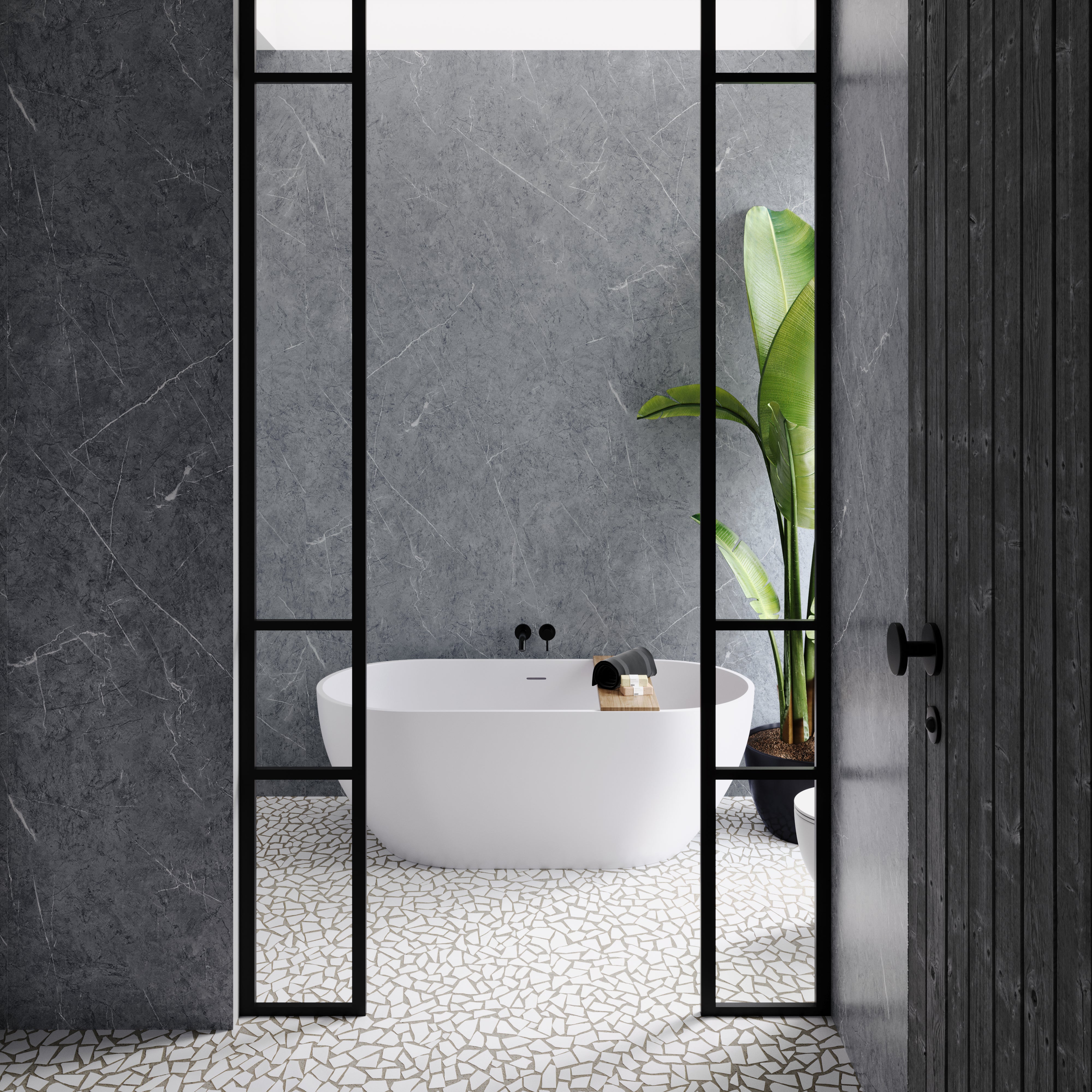 Nero Marble - StoneDesign™ Panels (2 Panels / Box)