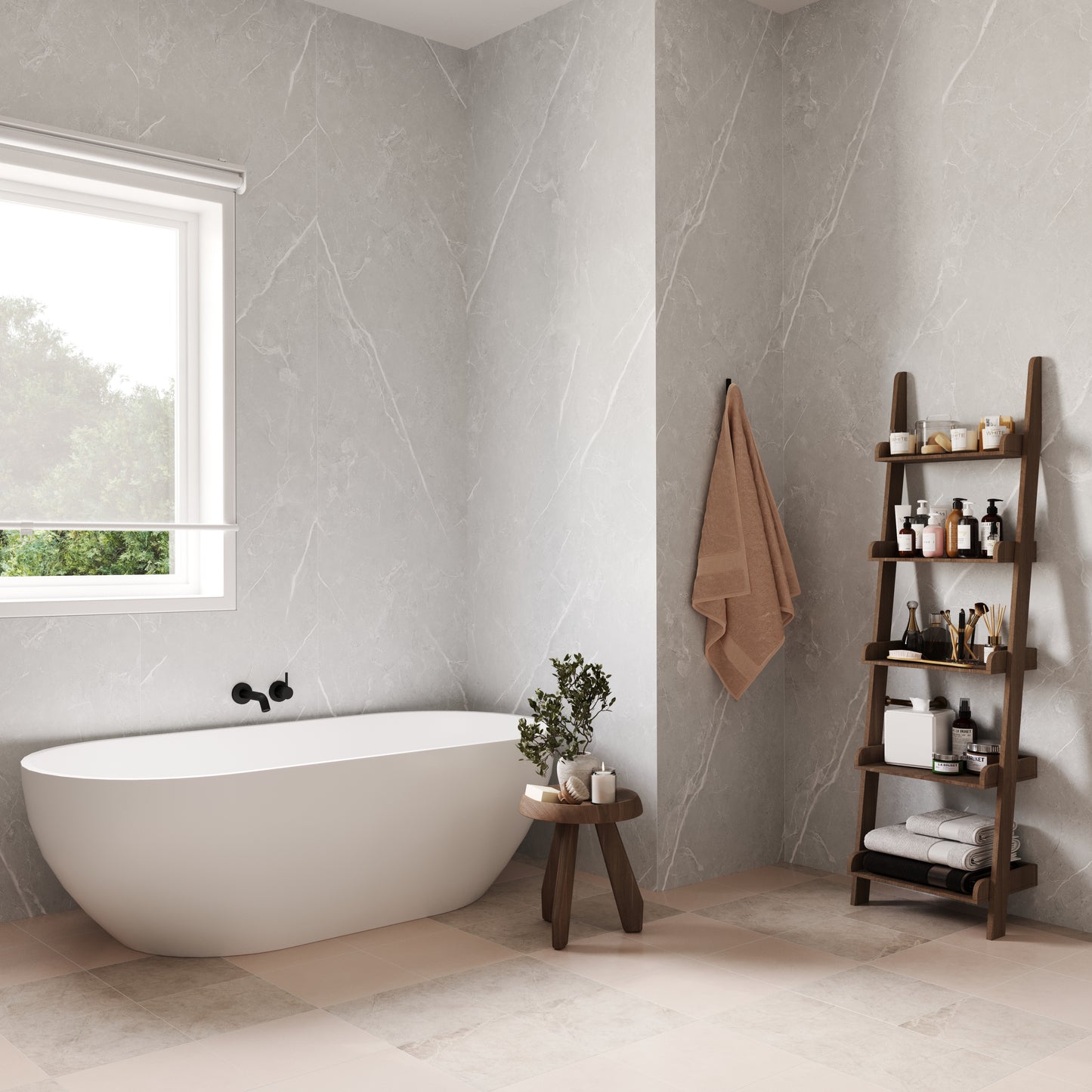 Silver Marble - StoneDesign™ Panels (2 Panels / Box)