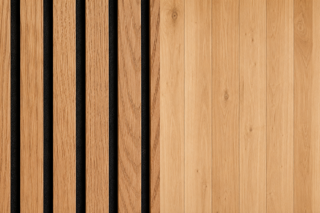 woodspace real timber vs timber look wall panels