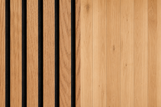 woodspace real timber vs timber look wall panels