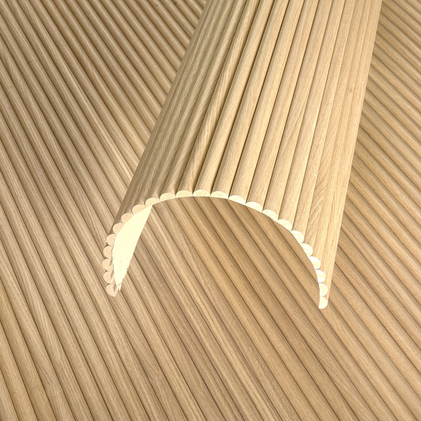 Natural Oak - Round 25mm (Flexo™ Timber)