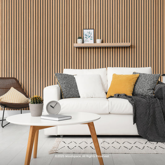 Natural Oak on Black (Acouwood® Surround)