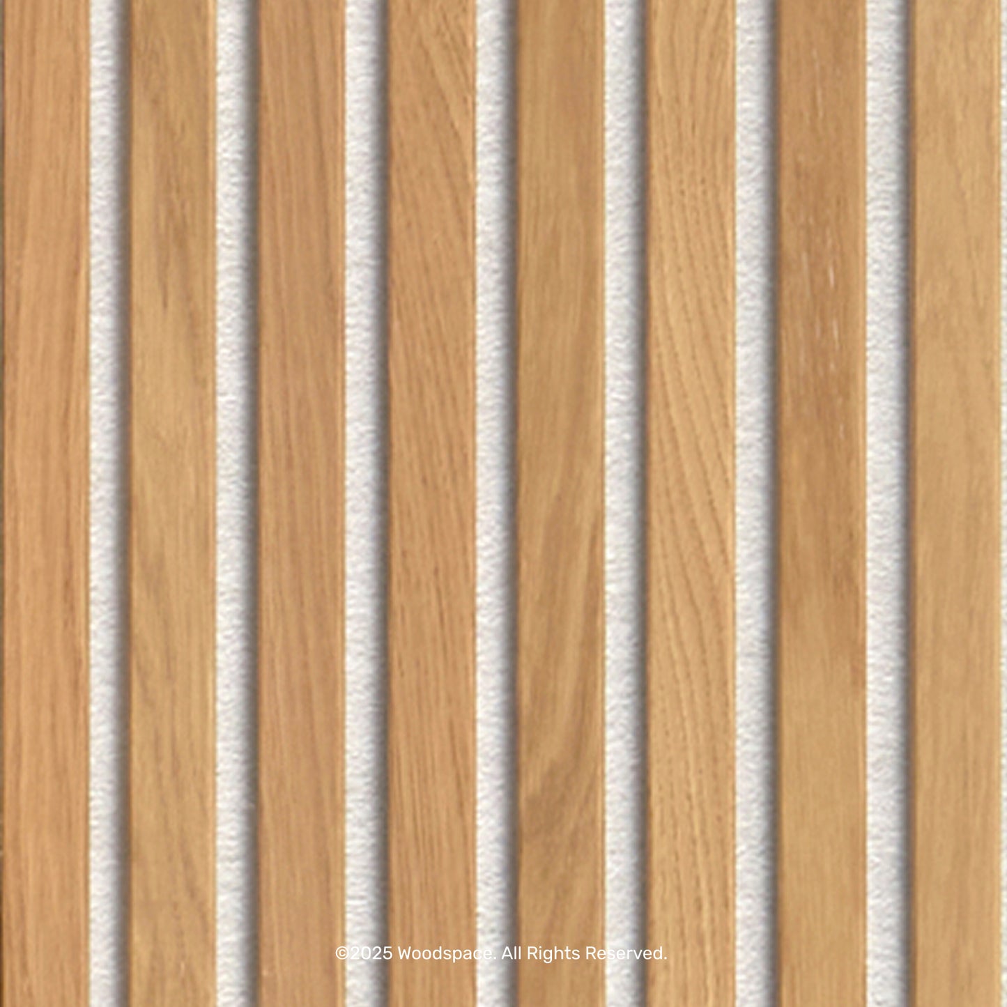 Natural Oak on White (Acouwood® Surround)