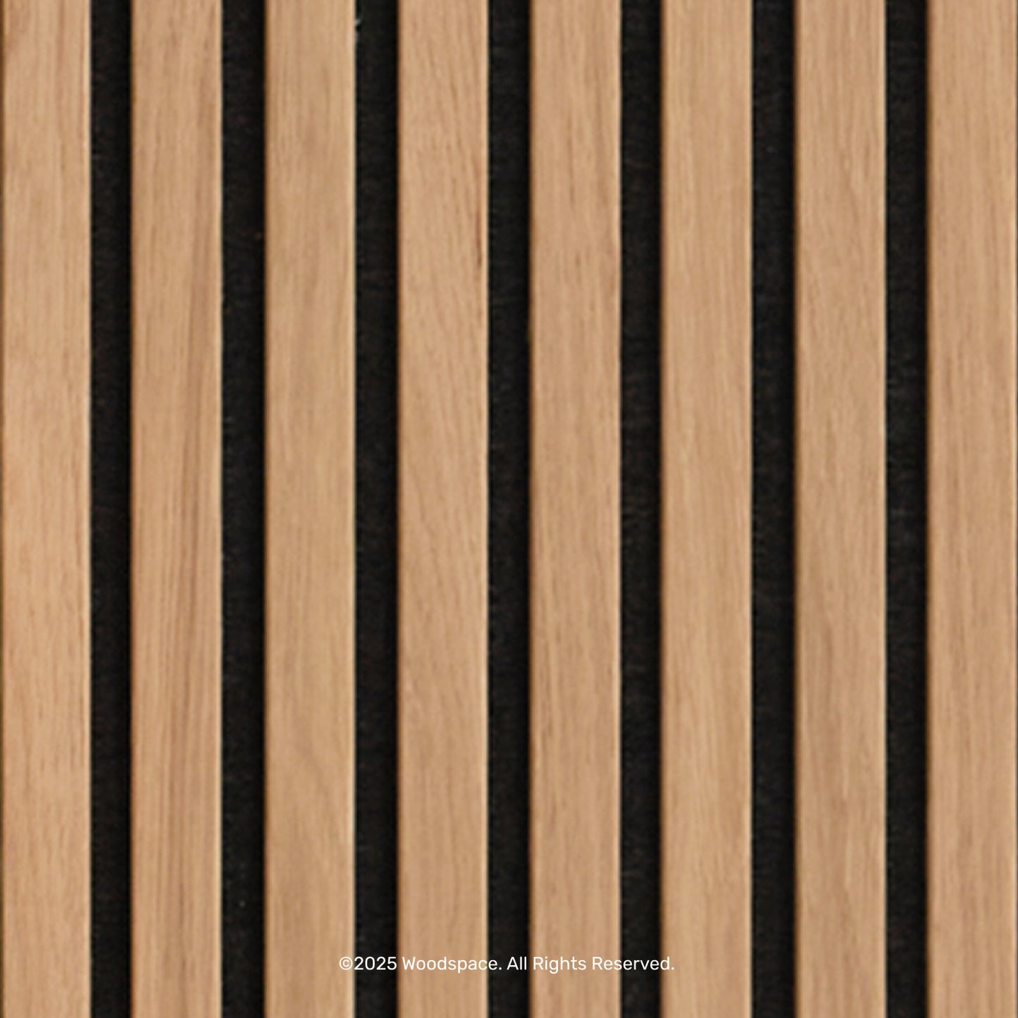 Natural Oak on Black (Acouwood® Surround)