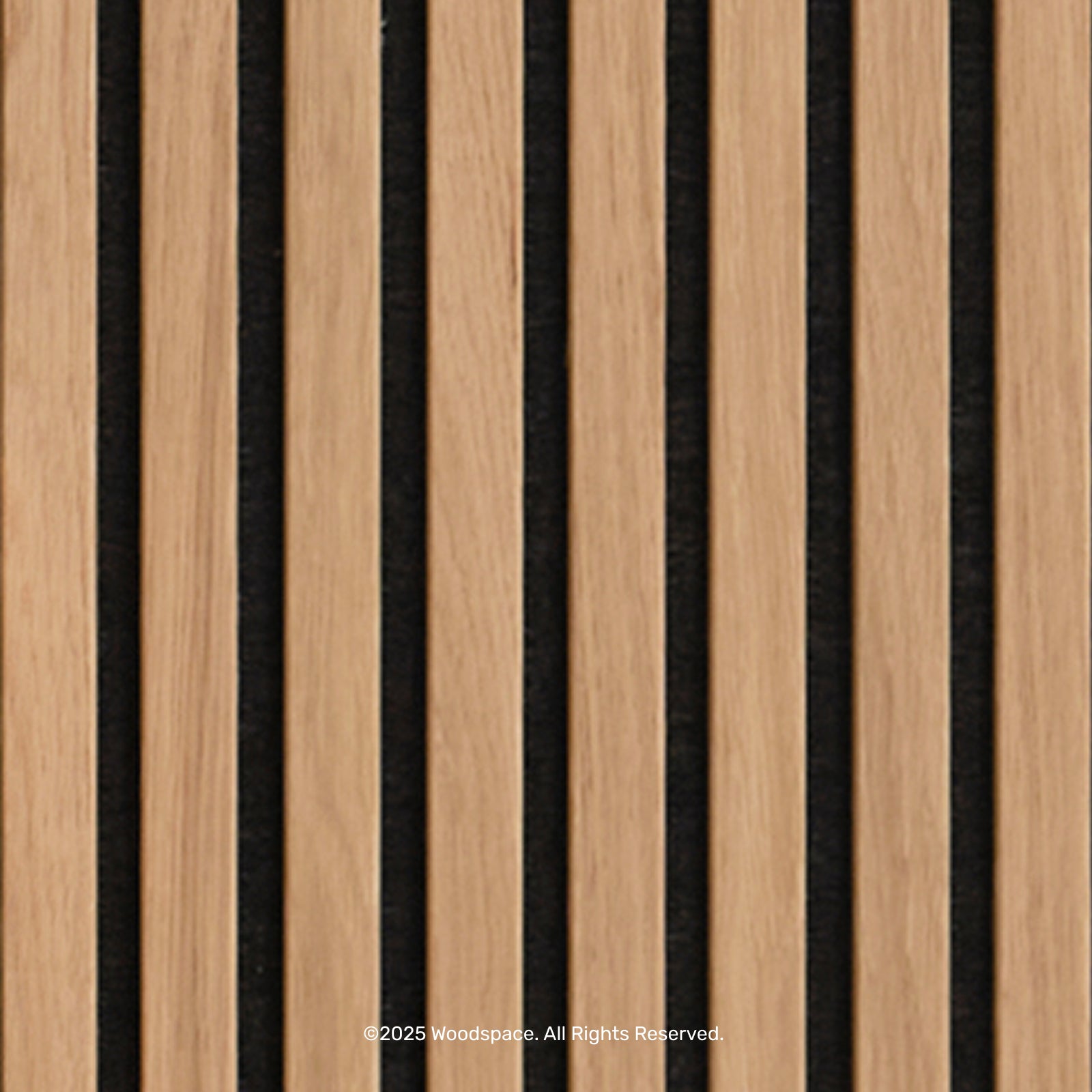 Natural Oak on Black (Acouwood® Surround)