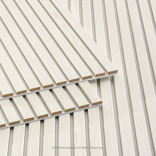 White Oak on White (Acouwood® Max)