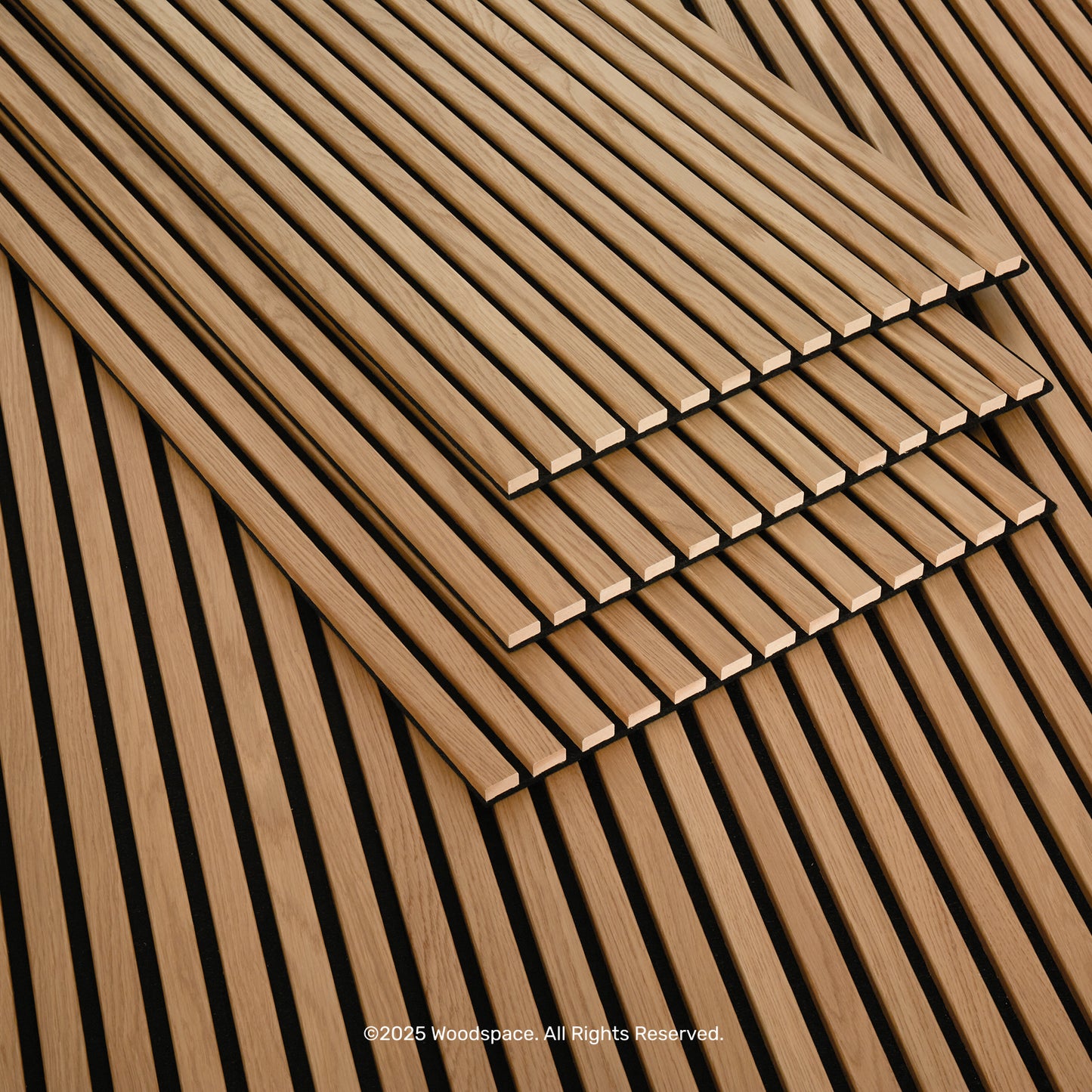 Natural Oak on Black (Acouwood® Surround)