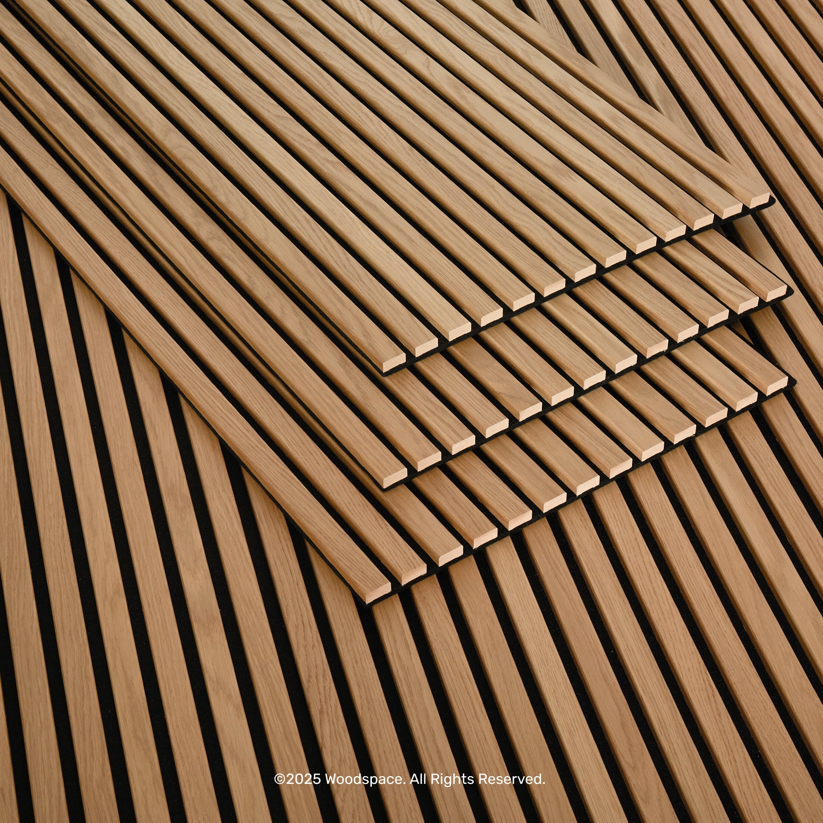 Natural Oak on Black (Acouwood® Surround)