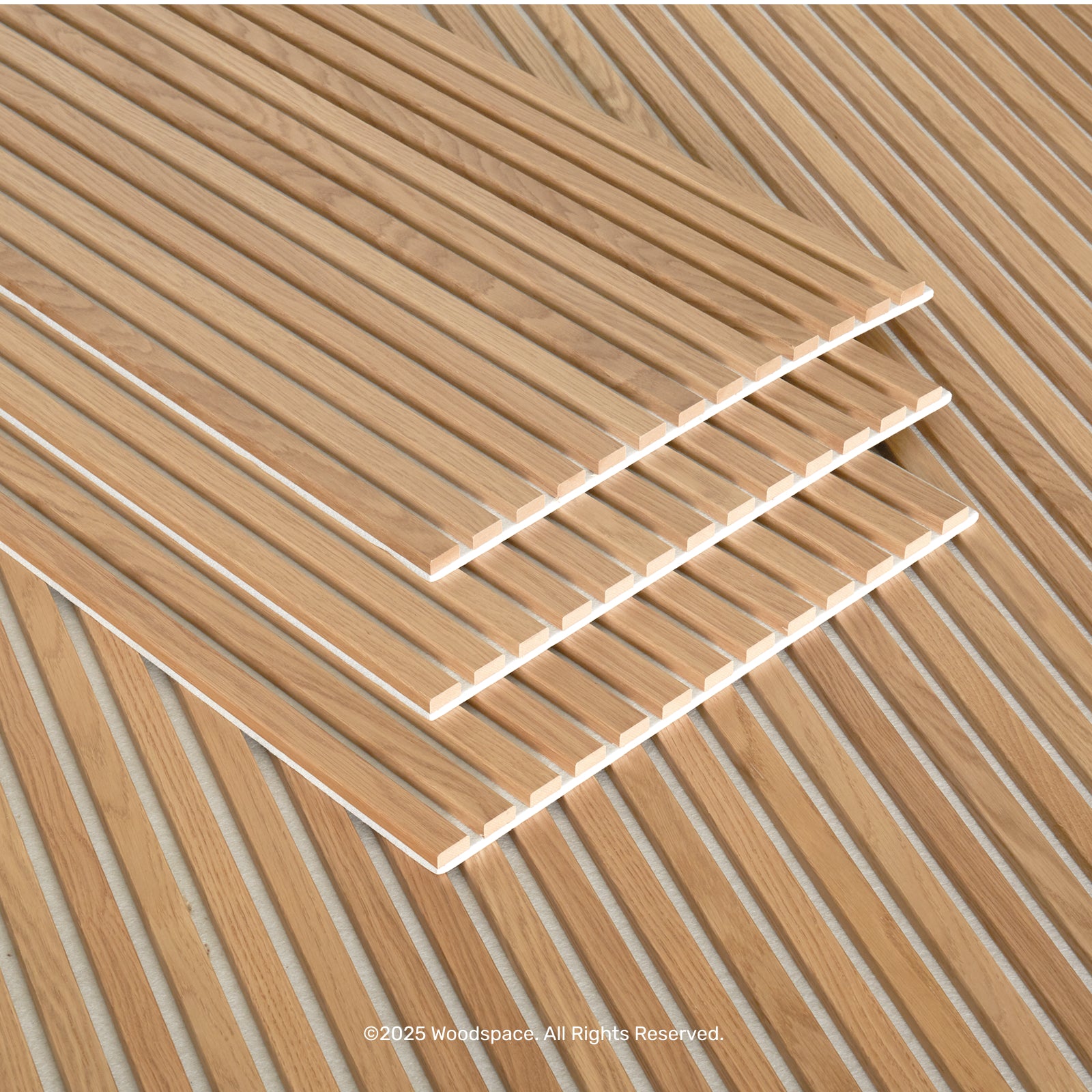 Natural Oak on White (Acouwood® Surround)