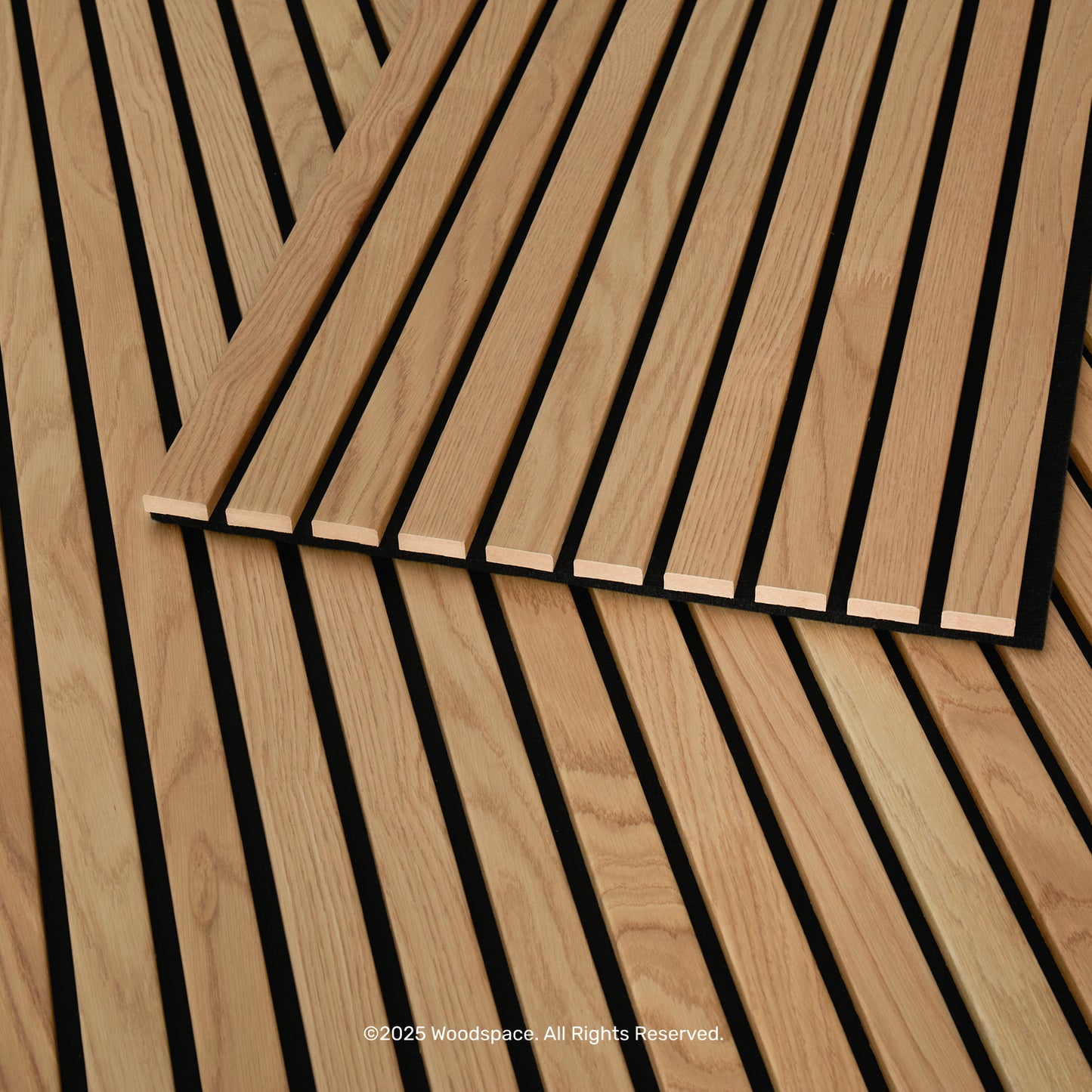 Natural Oak on Black (Acouwood® Max)