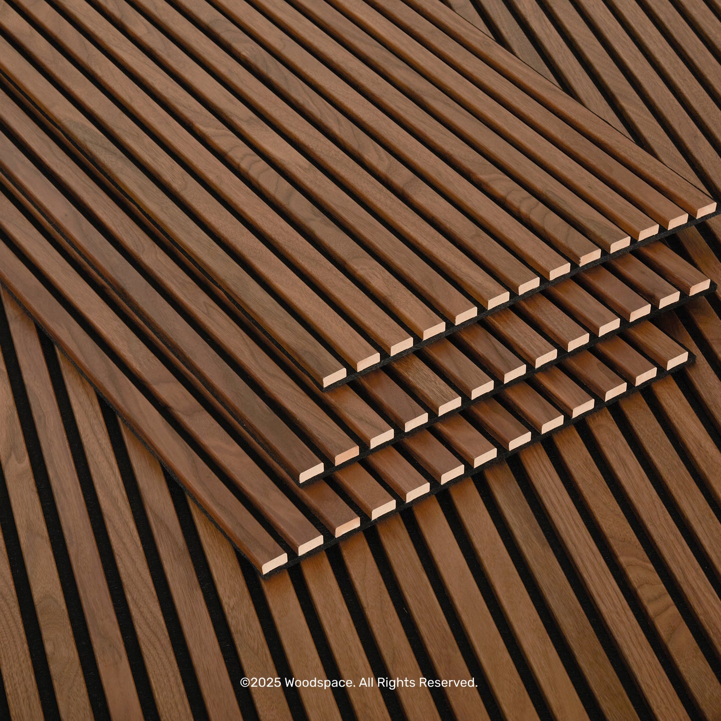 Walnut on Black (Acouwood® Surround)