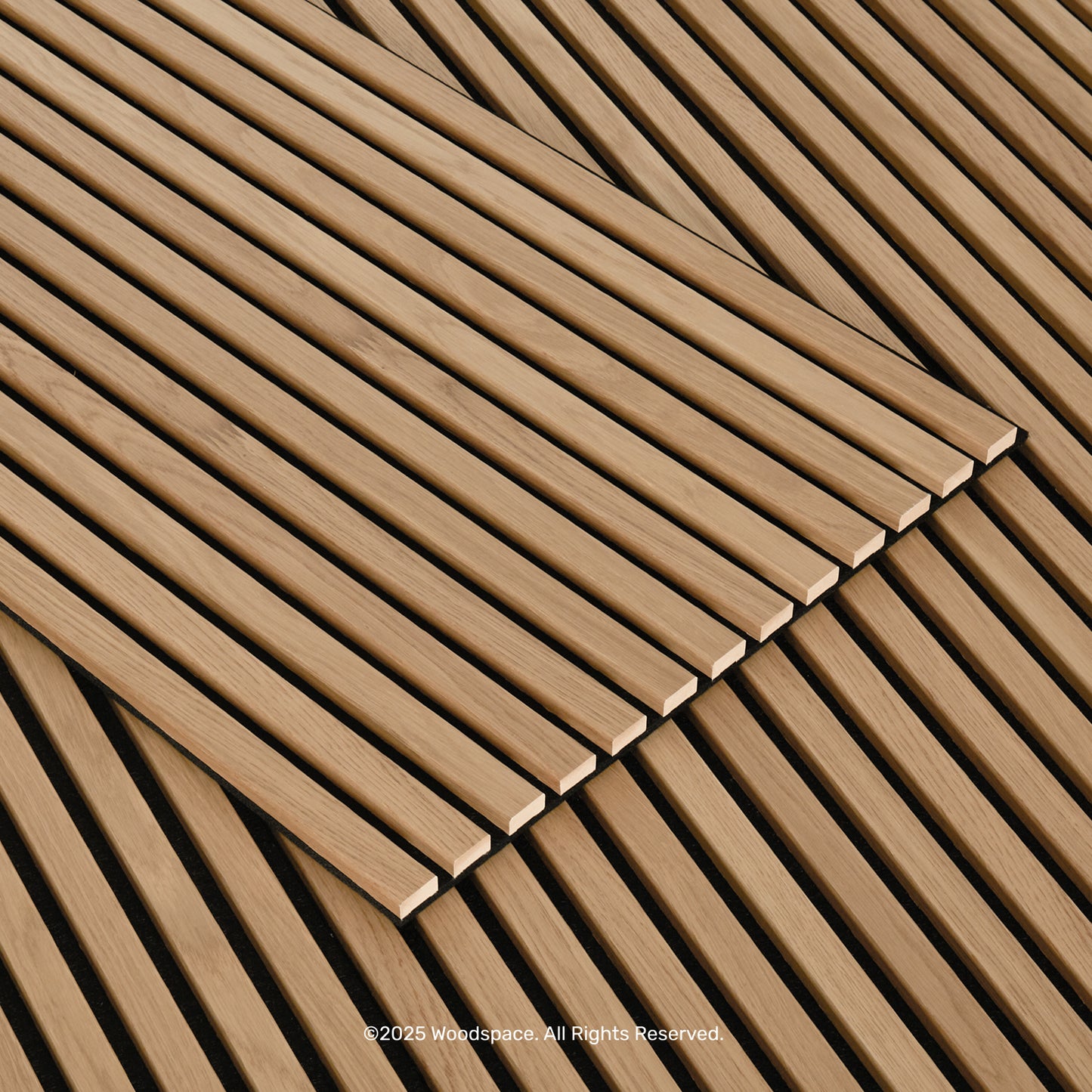 Natural Oak on Black (Acouwood® Surround)