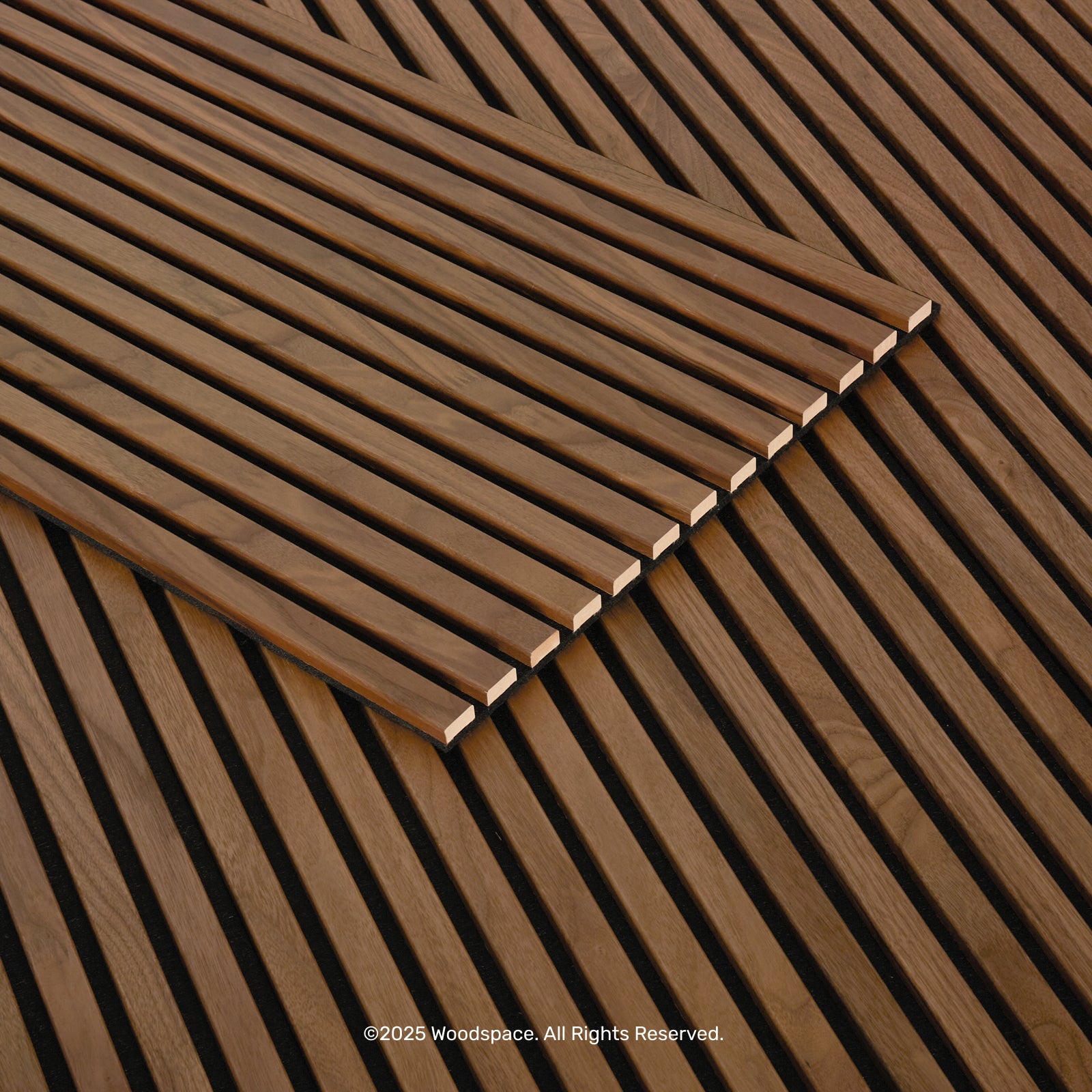 Walnut on Black (Acouwood® Surround)