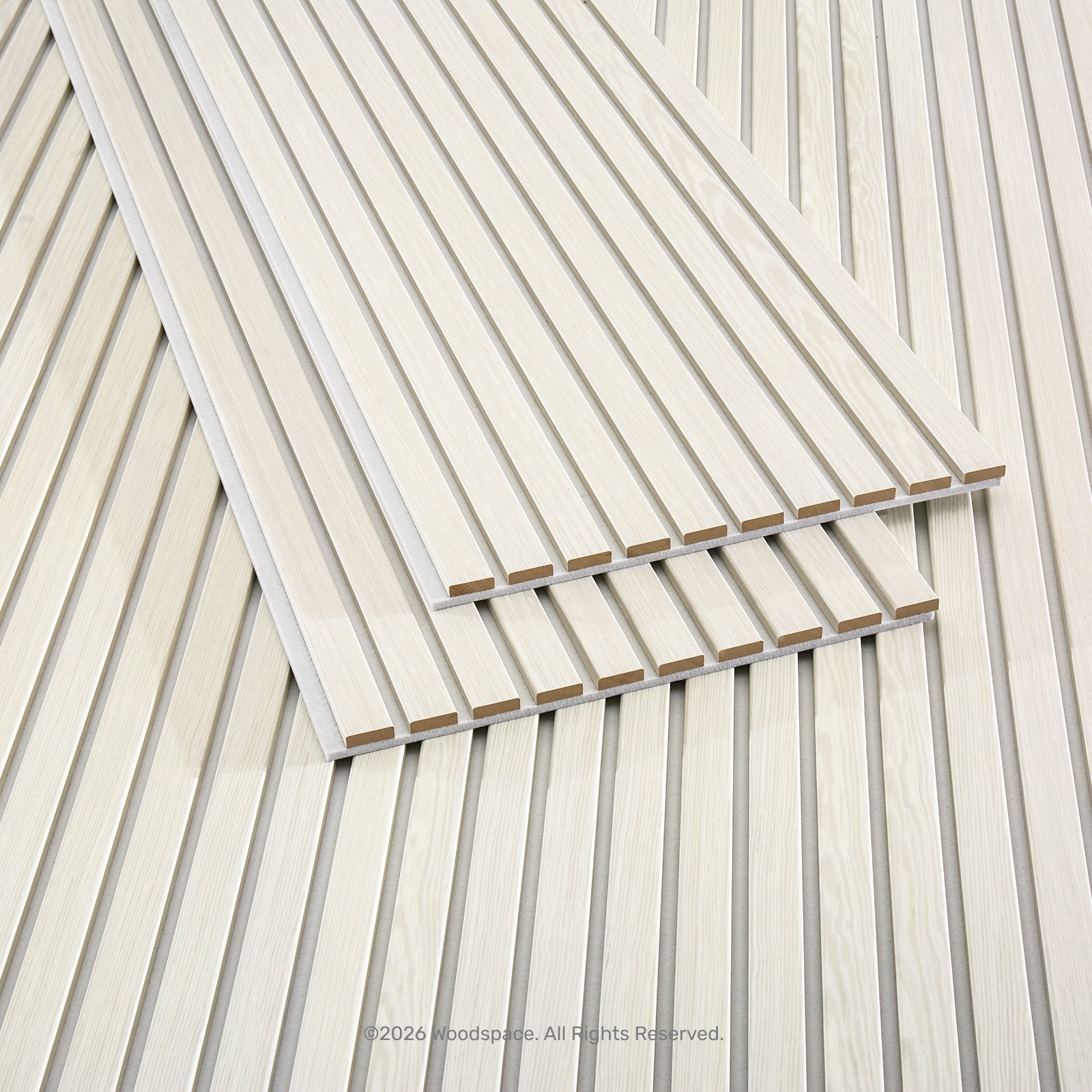White Oak on White (Acouwood® Max)