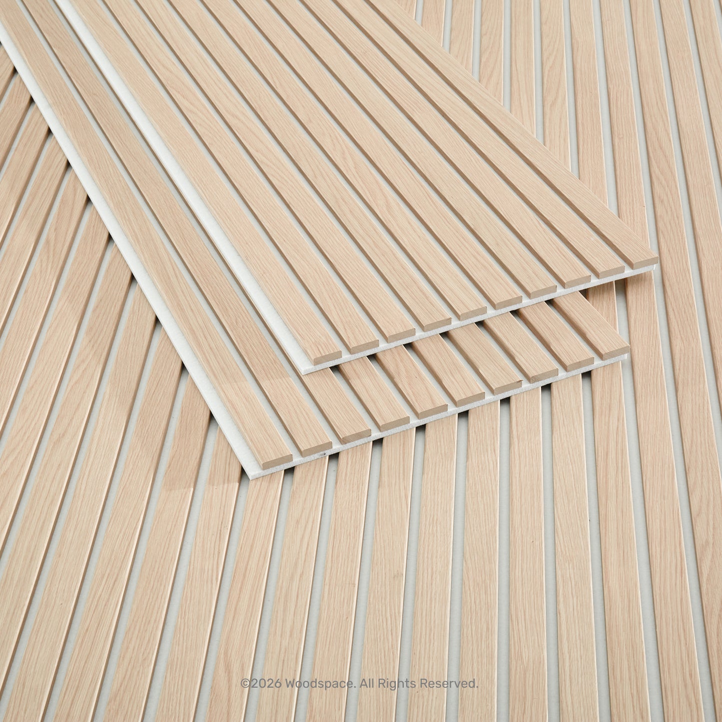 Natural Oak on White (Acouwood® Max)
