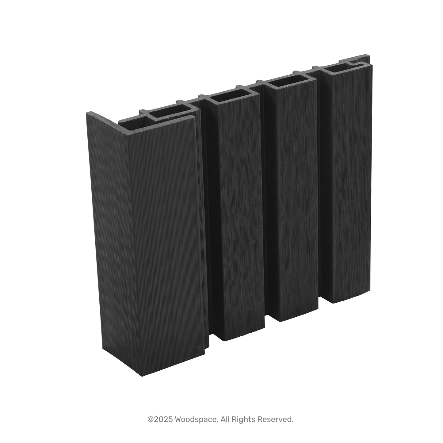 Black - Outdoor Cladding Edge Trim