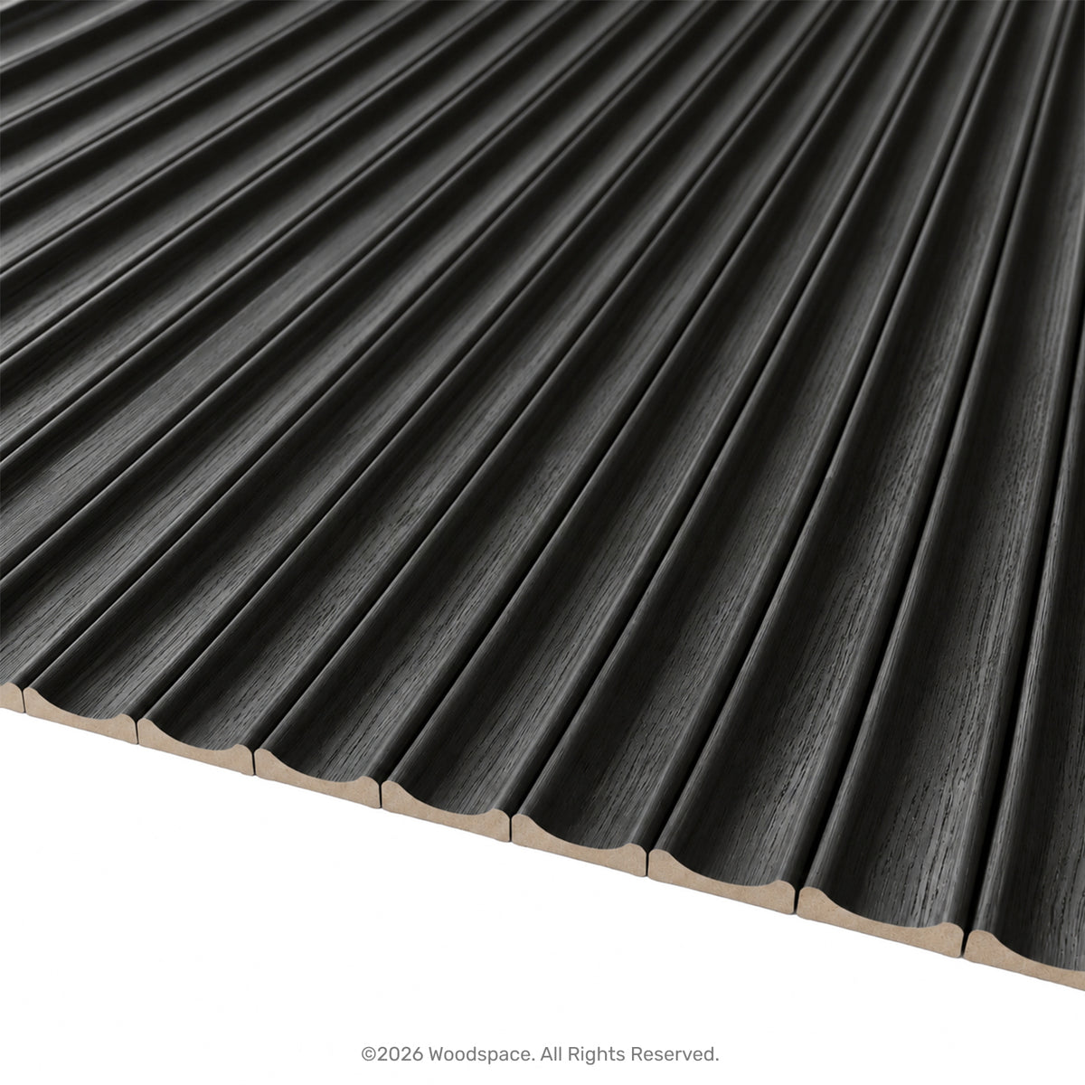 Black Oak - Concave 25mm (Flexo™ Timber Design)