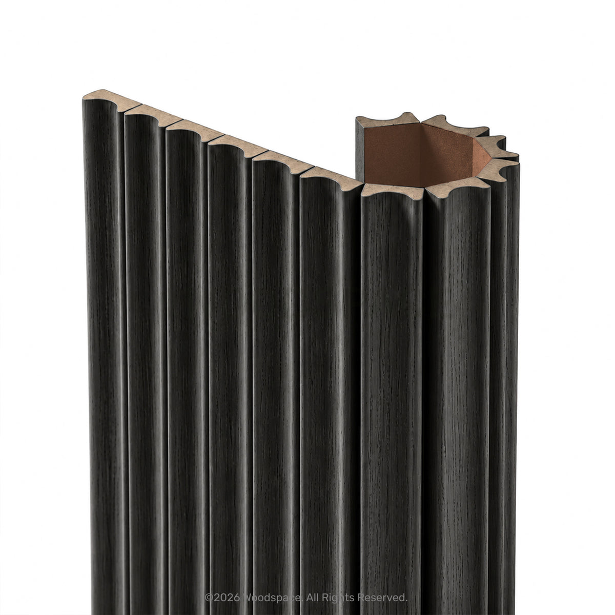 Black Oak - Concave 25mm (Flexo™ Timber Design)