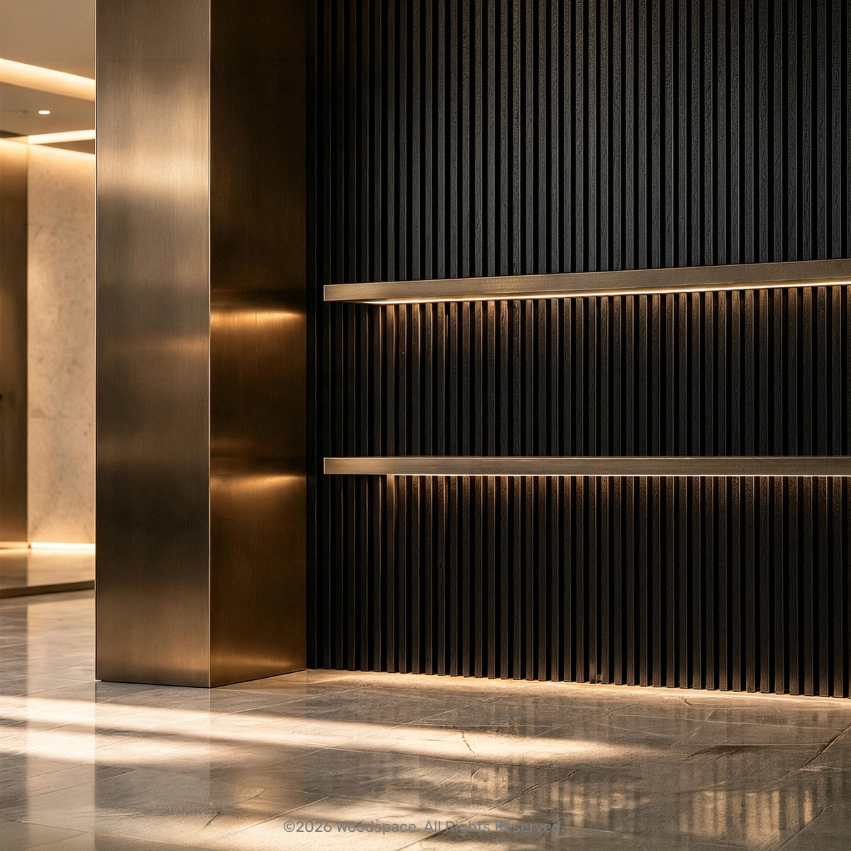 Black Oak - Batten 25mm (Flexo™ Timber Design)