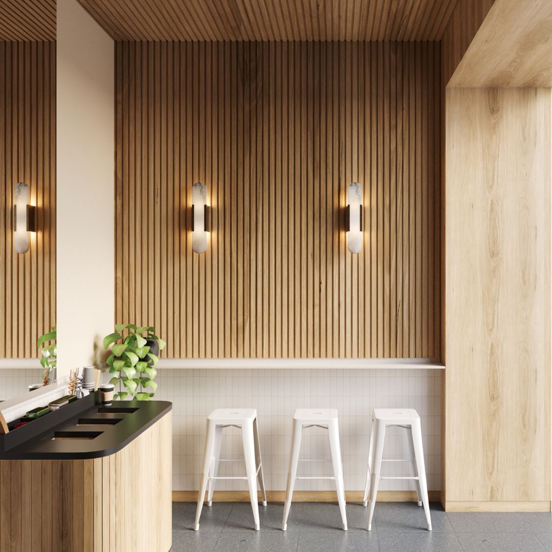 Blackbutt Slat Wall Panel