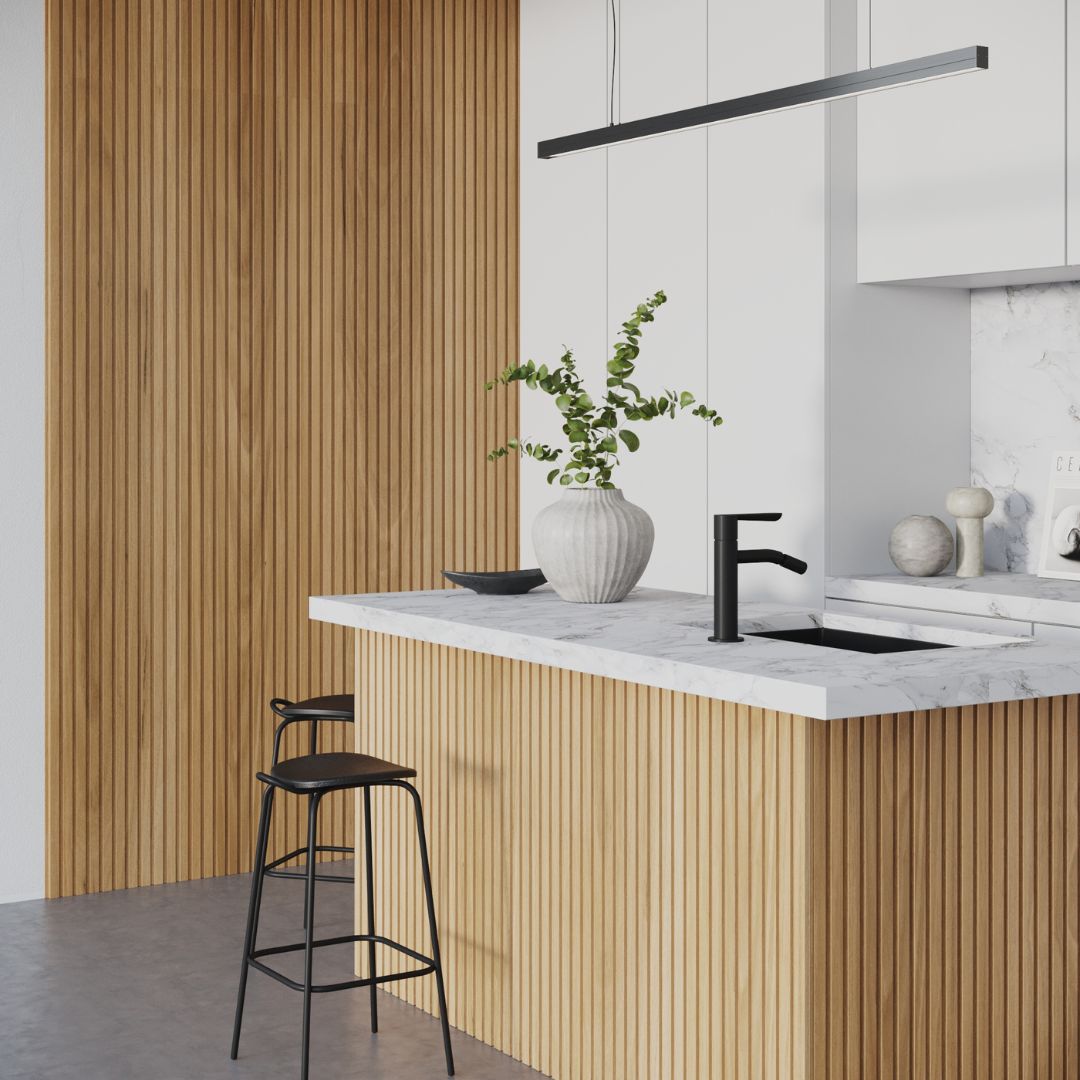 Blackbutt Slat Wall Panel