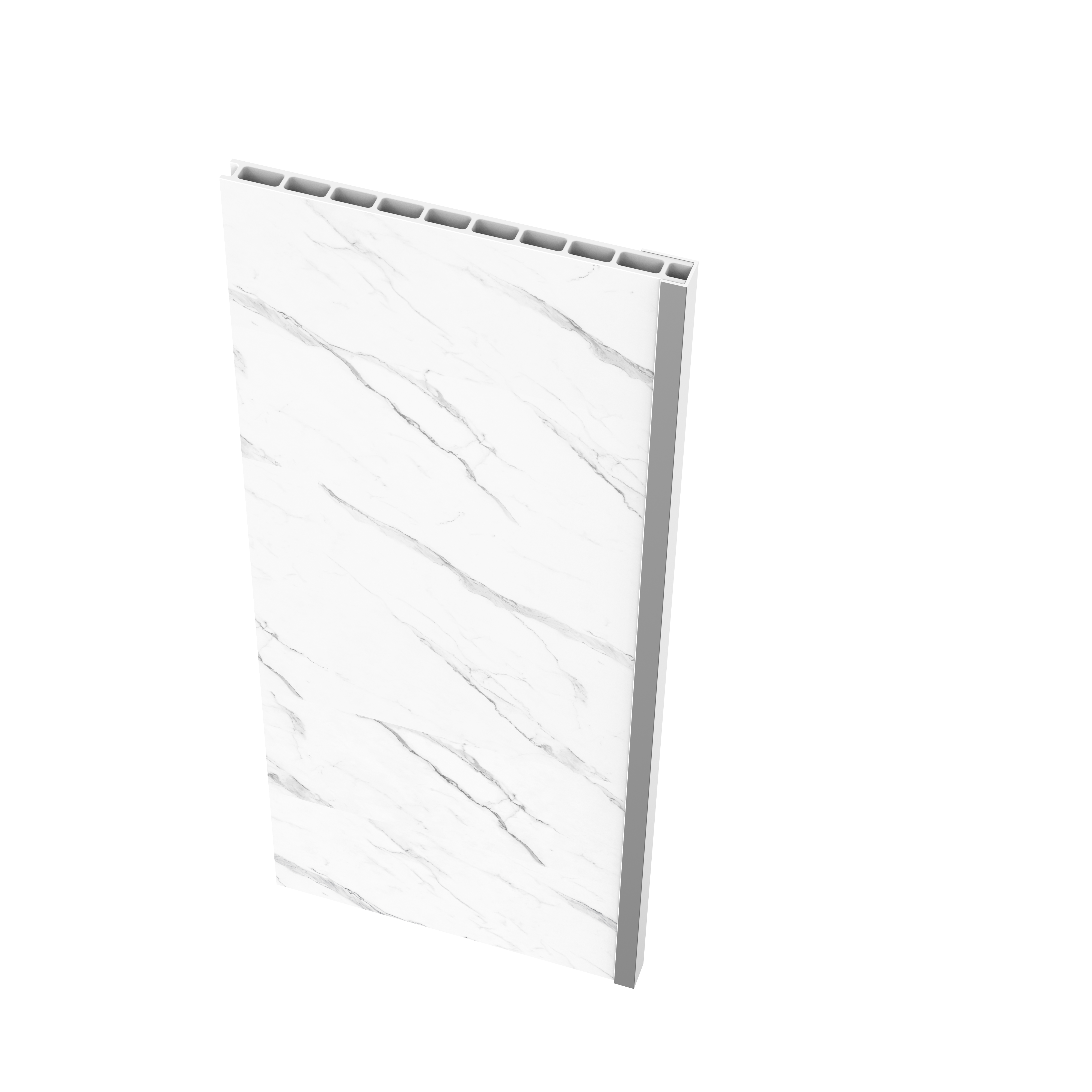 Silver - End Trim for StoneDesign™ Panels