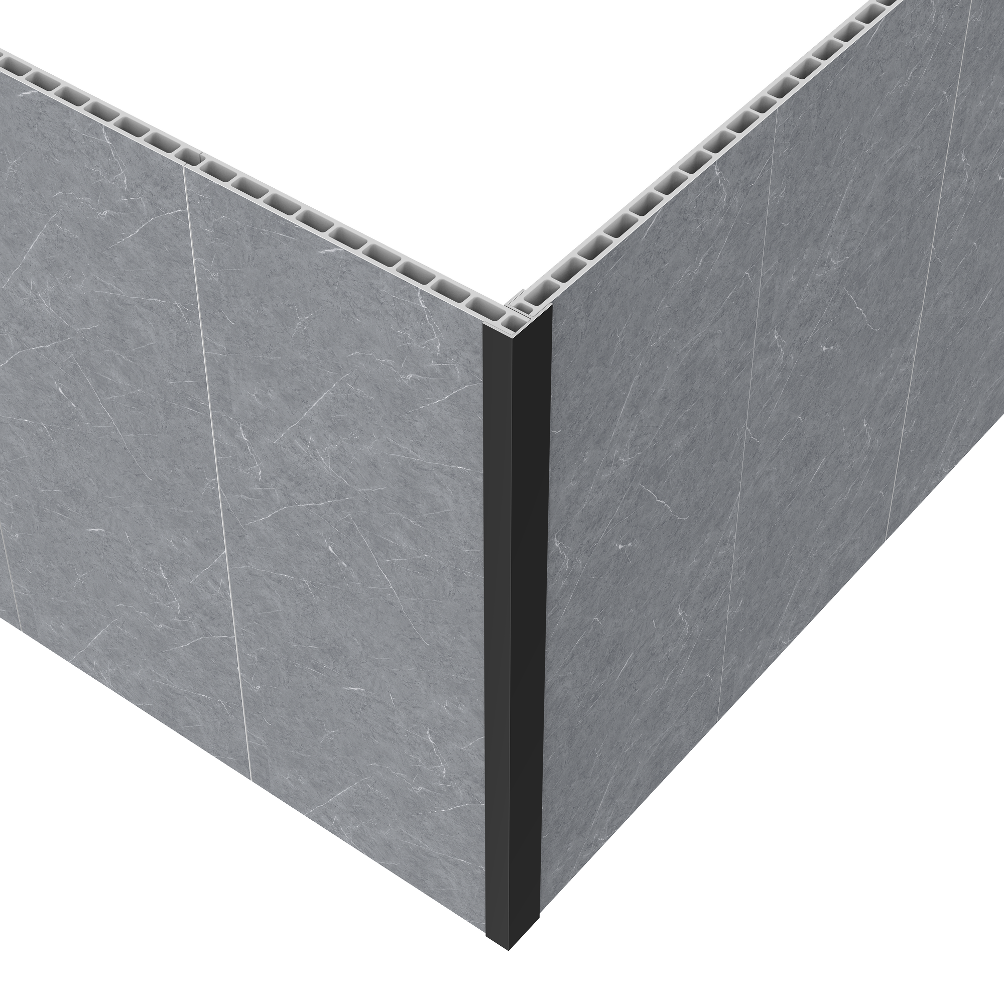 Black - Corner Trim for StoneDesign™ Panels