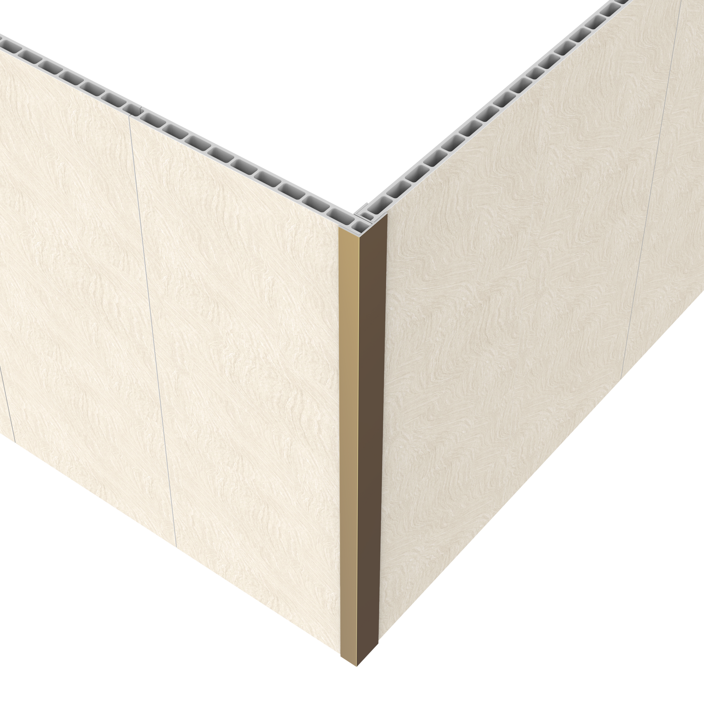 Champagne - Corner Trim for StoneDesign™ Panels