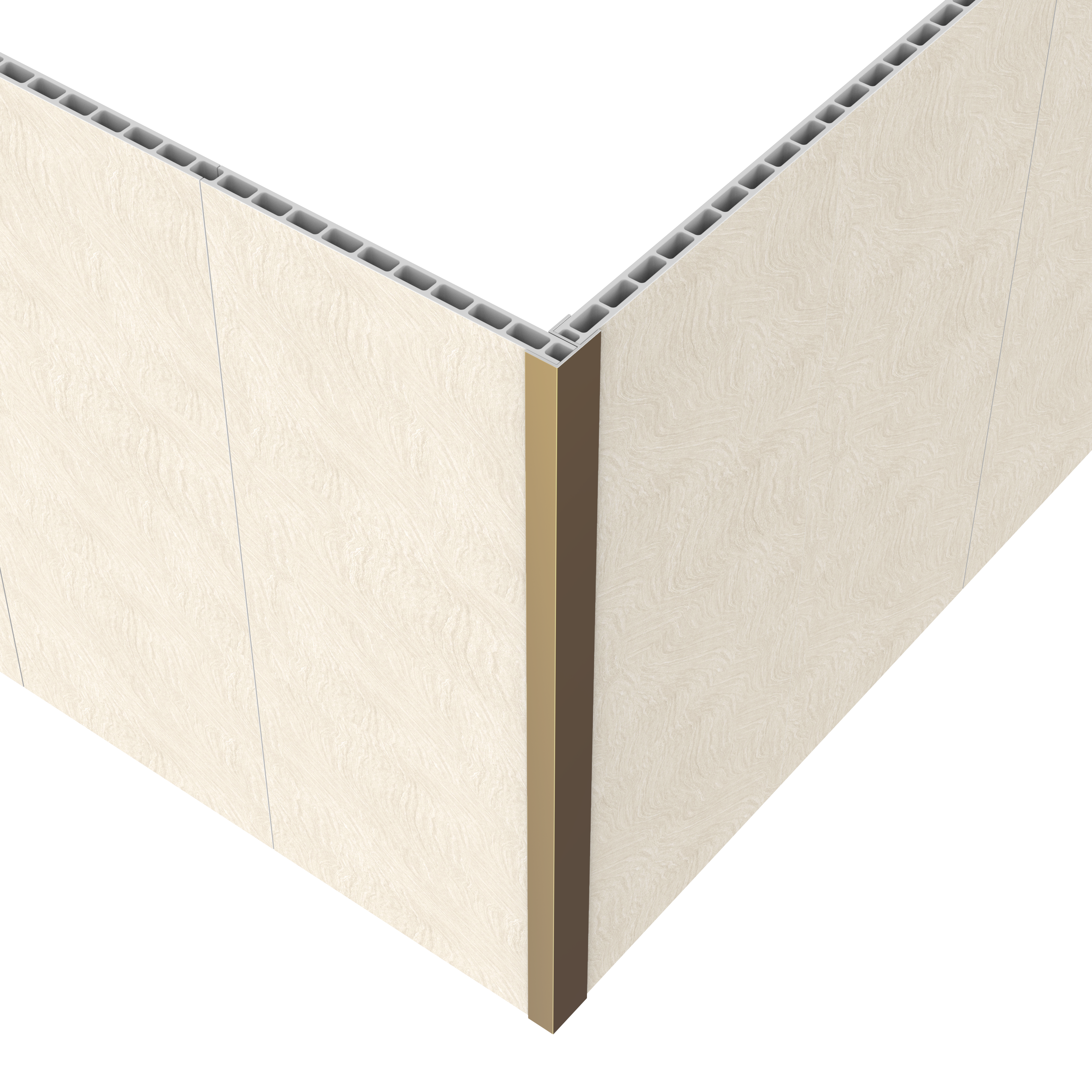 Champagne - Corner Trim for StoneDesign™ Panels