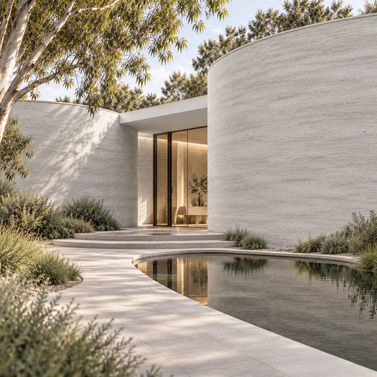 Silver Travertine (Flexo™ Stone Design)