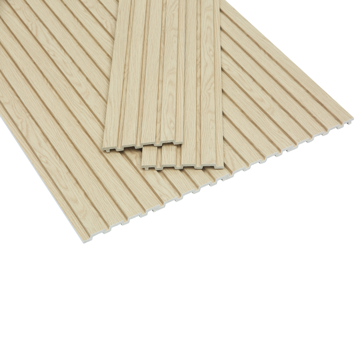 Cream Oak - Waterproof Slat Lite