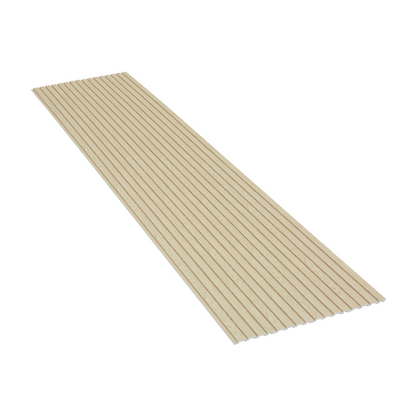Cream Oak - Waterproof Slat Lite