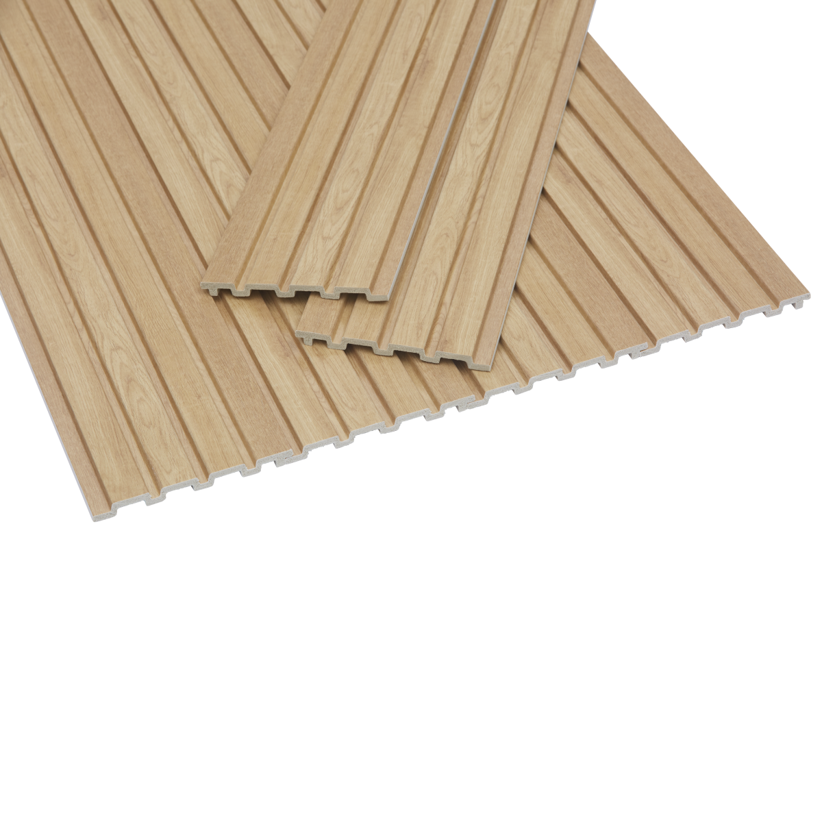 Natural Oak - Waterproof Slat Lite