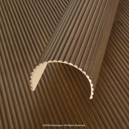 Walnut - Round 25mm (Flexo™ Timber)