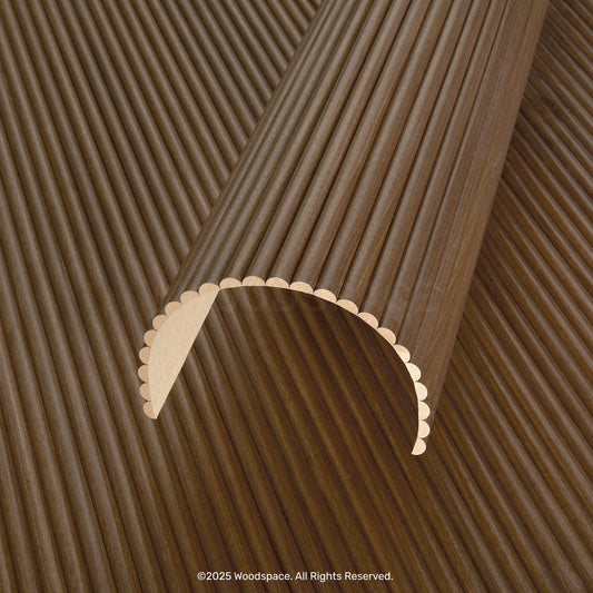 Walnut - Round 25mm (Flexo™ Timber)