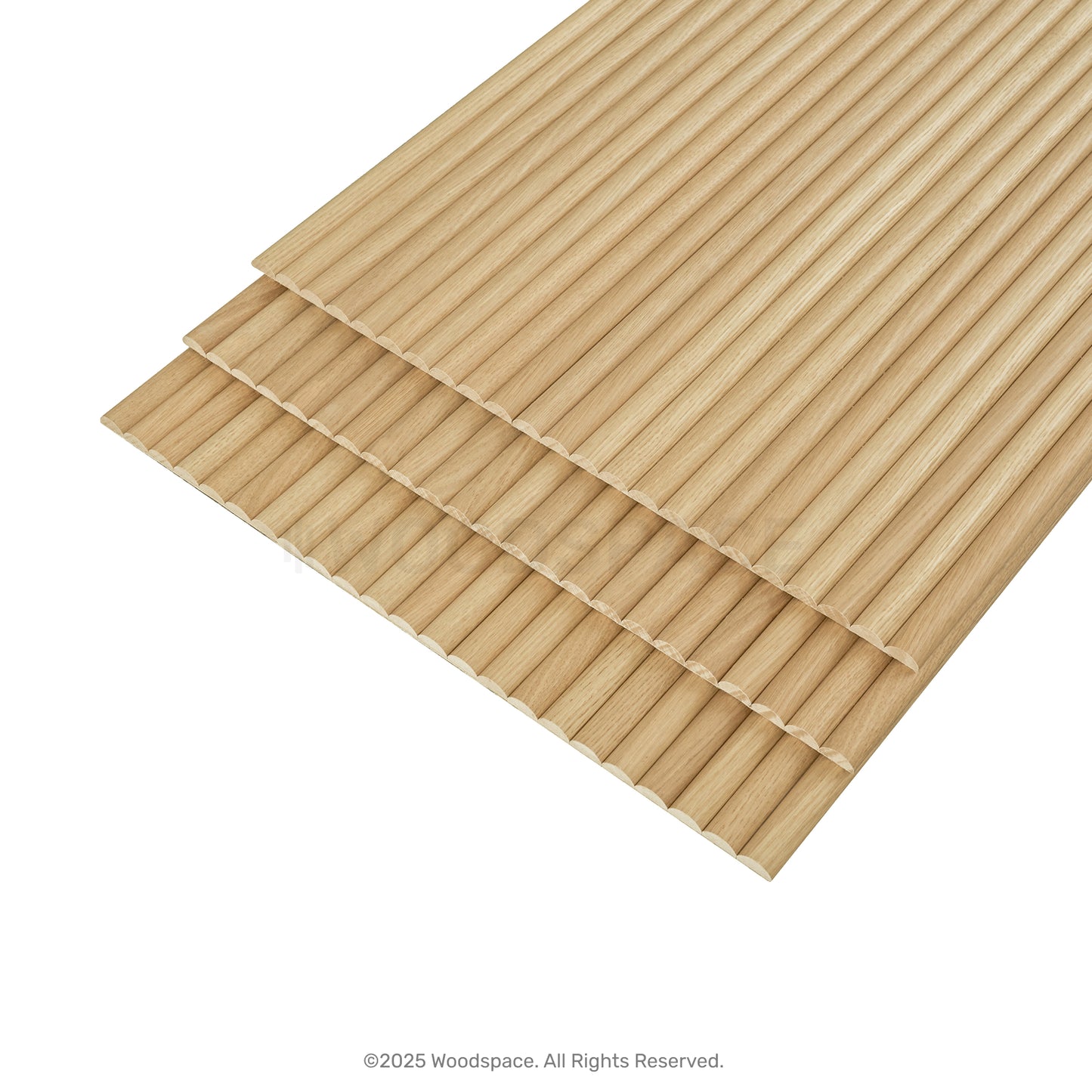 Natural Oak - Round 25mm (Flexo™ Timber)