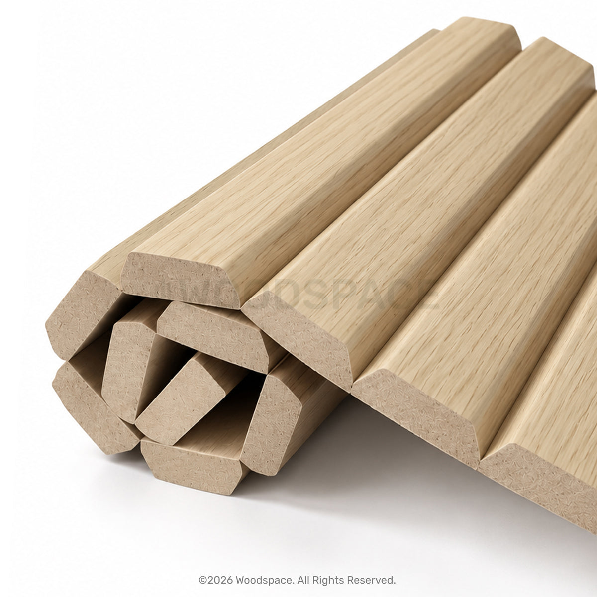 Natural Oak - Batten 25mm (Flexo™ Timber Design)