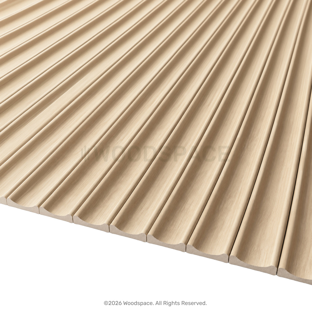 Natural Oak - Concave 25mm (Flexo™ Timber Design)