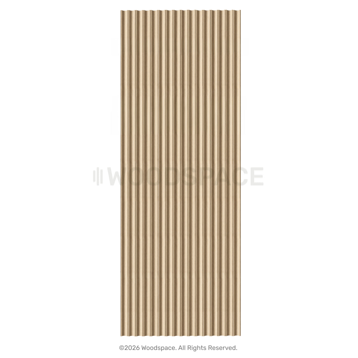 Natural Oak - Concave 25mm (Flexo™ Timber Design)